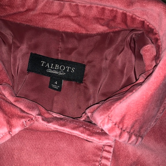 Talbots Velour Suit Jacket - Picture 3 of 3